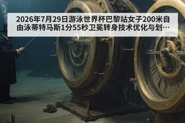 2026年7月29日游泳世界杯巴黎站女子200米自由泳蒂特马斯1分55秒卫冕转身技术优化与划频效率分析